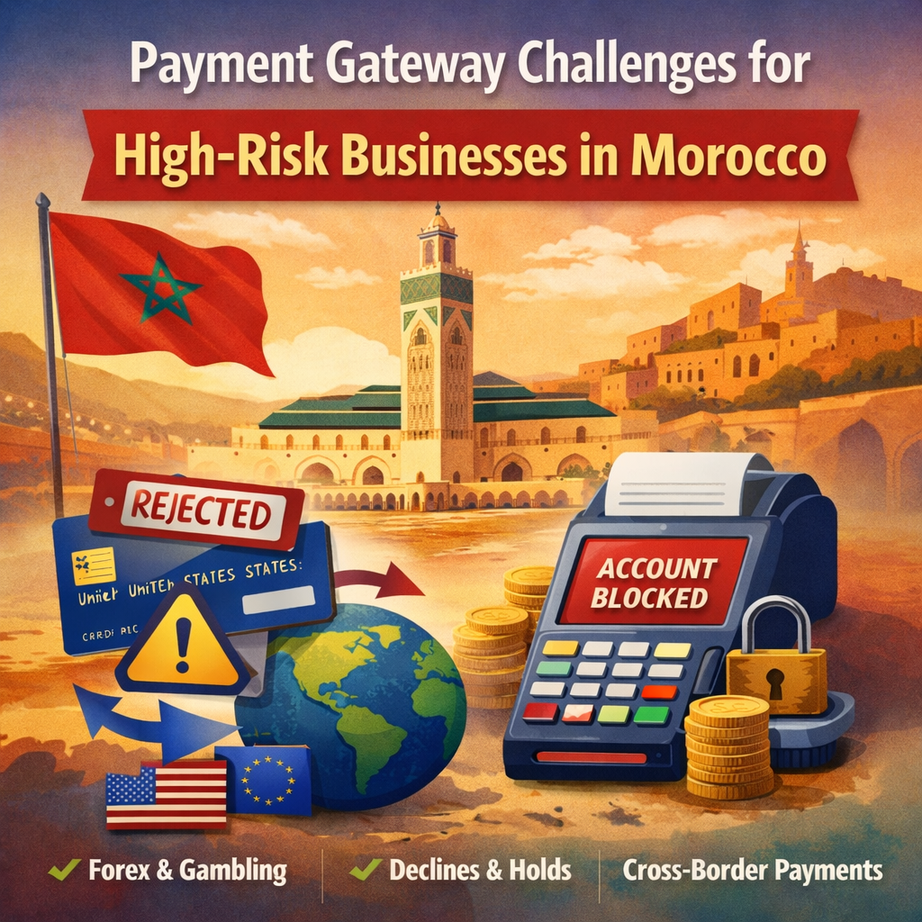 Payment Gateway Challenges for High-Risk Businesses in Morocco