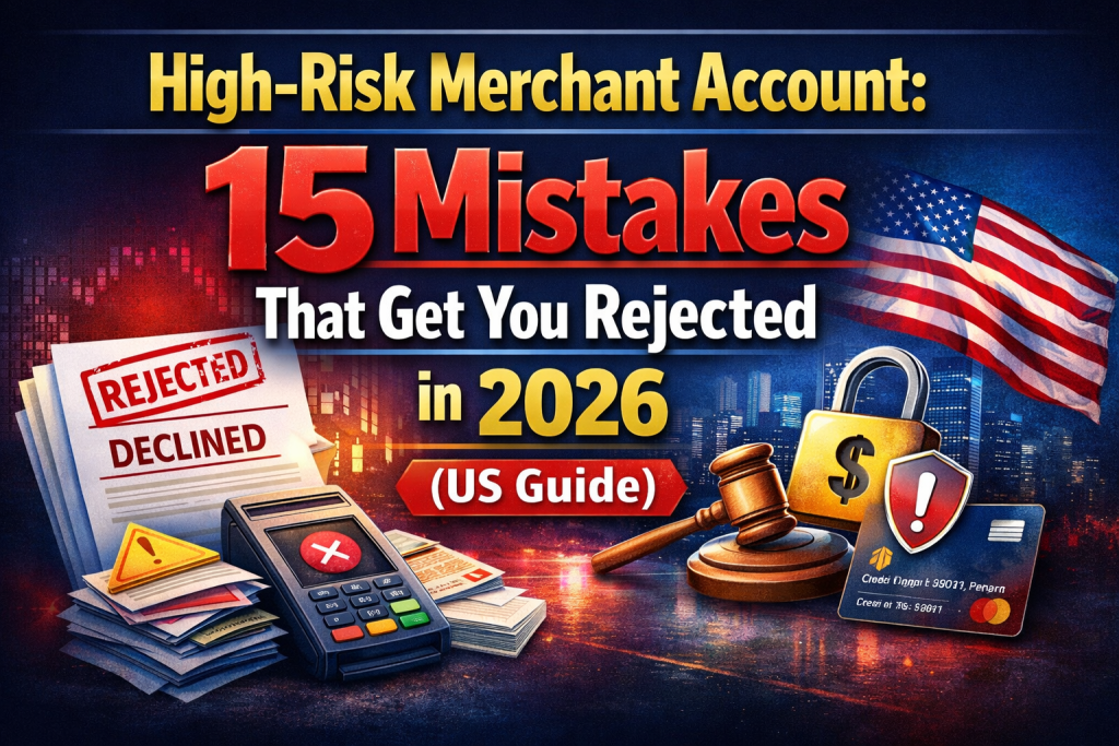 High-Risk Merchant Account: 15 Mistakes That Get You Rejected in 2026 (US Guide)