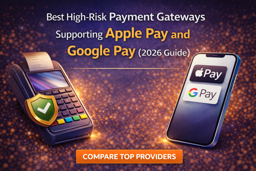 Best High-Risk Payment Gateways Supporting Apple Pay and Google Pay (2026 Guide)