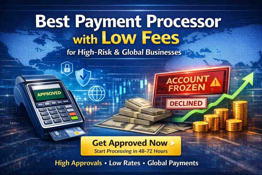 Best Payment Processor with Low Fees for High-Risk & Global Businesses (2026)