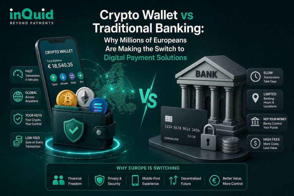Crypto Wallet vs Traditional Banking