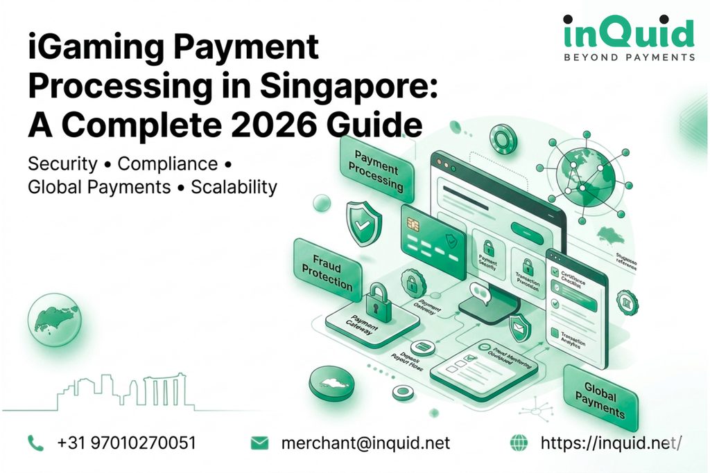 iGaming payment processing in Singapore with secure payments, compliance, fraud prevention, and international payment solutions.