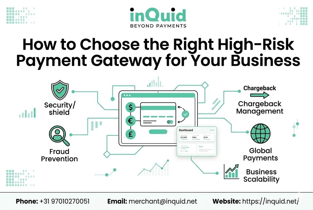 How to choose the right high-risk payment gateway for secure and scalable business payments.
