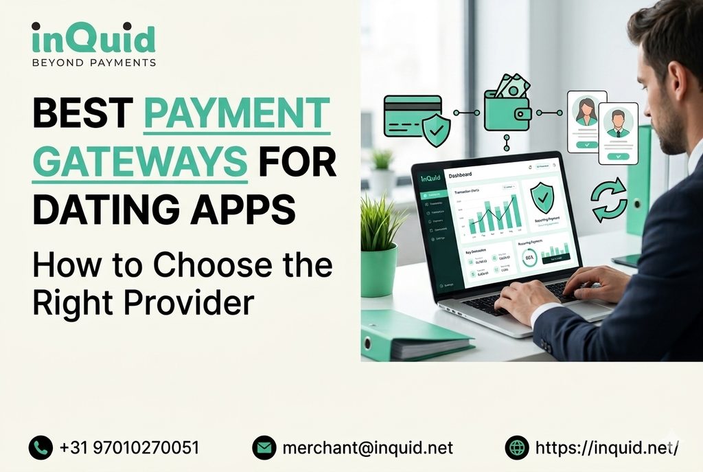 Business professional reviewing payment solutions and subscription management for the best payment gateways for dating apps.